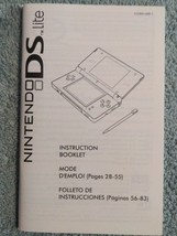 Nintendo Ds Lite Instructions Booklet Manual Only 2007 - $6.31