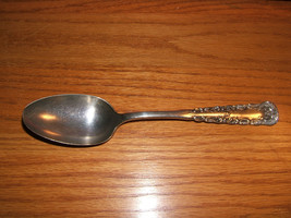 Antique 1847 Rogers Bros. A1 Silverplate Serving Spoon 1891 &quot;Portland&quot; - $9.85