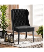 2 Pieces Set Velvet Button-Tufted Wingback Chair--Living Room Furniture - £207.26 GBP