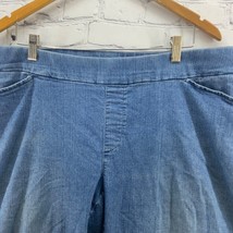 Chic Classic Capris Pull On Denim Plus Sz 20W Pants Jeans  - $17.82