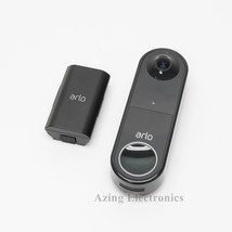 Arlo Essential AVD2001 Video Doorbell Wire Free - Black - £36.95 GBP