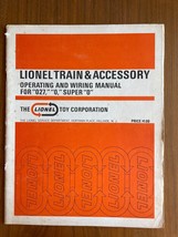 Lionel Train &amp; Accessory Operating And Wiring For O27, O,  And Super O B... - $20.00