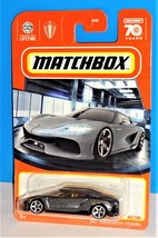 Matchbox 2023 MBX Showroom #45 2021 Koennigsegg Gemera Gray - £2.33 GBP