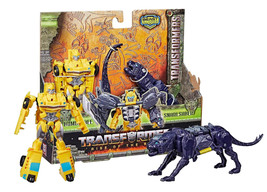 Transformers Rise of the Beasts Bumblebee &amp; Snarlsaber 5&quot; Figure New in Box - $14.88