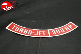 Chevy Turbo Jet 300 HP Air Cleaner Decal - £15.47 GBP
