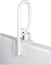 Carex White Bathtub Rail - Grab Bars For Bathroom, Bathtubs &amp; Showers - Side - £43.85 GBP
