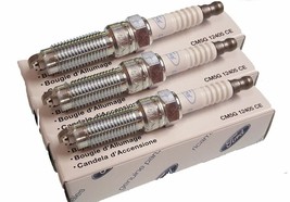 3X FORD ECOSPORT MK2 SPARK PLUG CM5G-12405-CE 1770305 OEM, NEW | USA DEALER - $951.25 MXN