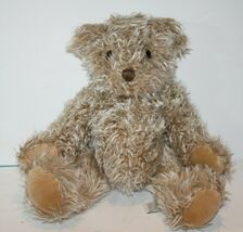 Chandler Teddy Bear 12" Beige Plush Stuffed Furry Scruffy Fur Soft Toy A... - $10.40