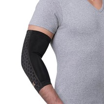 Copper Fit unisex adult Elbow Compression Sleeve Hosiery, Black, Large US - $19.17 CAD