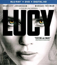 Lucy (Blu-ray/DVD, 2015, 2-Disc Set, Includes Digital Copy) BRAND NEW - $8.99