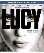 Lucy (Blu-ray/DVD, 2015, 2-Disc Set, Includes Digital Copy) BRAND NEW - £7.16 GBP