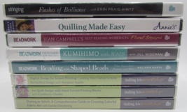 NEW Instructional DVD Set - Quilling, Beadwork, Dyeing Fabric, Art Quilt... - $466.97 MXN