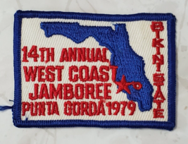 1979 West Coast Jamboree Patch Punta Gorda Florida Bikini State - $9.95