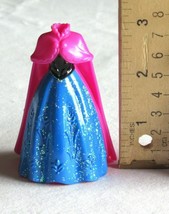 Disney Frozen Princess Anna Polly Pocket Doll Magiclip Dress Magi Clip - £7.76 GBP