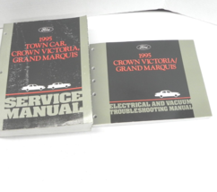 1995 Ford Crown Victoria Lincoln Town Car Grand Marquis Service Shop Manual Set - £27.49 GBP