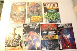 Sons Of Anarchy Redwood Original 1 2 3 4 Hulk Ghost Batman Comic Lot Of 7 - £11.26 GBP