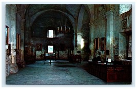 Vintage Alamo San Antonio Texas TX Interior Postcard - $7.00