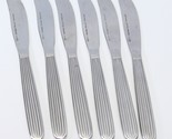 Hackman Scandia Finland Knives 18/8  6 1/4&quot; Stainless Lot of 6 - $68.56 CAD