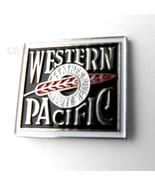 WESTERN PACIFIC FEATHER RIVER ROUTE RAILWAY LAPEL PIN BADGE 1 INCH - $5.36