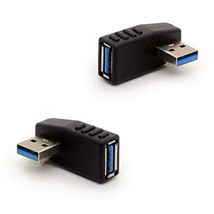Usb 3.0 Adapter 90 Degree Right Angled Gender Changers Usb Connector Typ... - £11.76 GBP