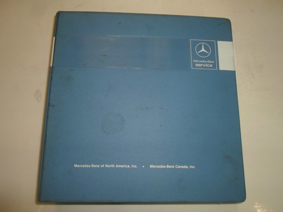 2001 02 03 04 2005 2006 2007 2008 Mercedes Benz Student Manual Factory-
... - $39.86