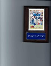 Barry Sanders Plaque Detroit Lions Football Nfl C7 - $3.95