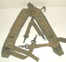 US Army M-1967 LC-2 suspenders with worn strap on RH side, Vietnam War era - £23.77 GBP