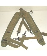 US Army M-1967 LC-2 suspenders with worn strap on RH side, Vietnam War era - £23.70 GBP