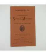 Monograph of the Washington National Monument Harvey Judd Detweiler Anti... - £79.82 GBP