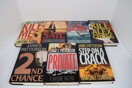 Lot of 7 James Patterson Hardcover Novels Mixed Lot - £10.25 GBP