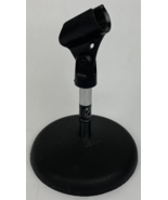 Vintage OEM Atlas DS-5 Microphone desk stand D7-5 DS-10 w Shure Mic Clip... - $40.73 CAD
