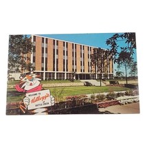 Welcome To Kelloggs of Battle Creek MIchigan Postcard Cereal Company Bus... - $1.90