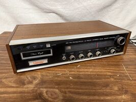 Wood Cased Decca TB344 8 Track Multiplex Dual Music System | Tested - €82,42 EUR