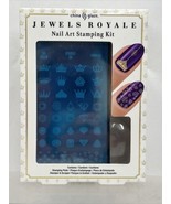 China Glaze Jewel Royale Nail Stamping Kit Crowns Diamonds Gift Set COMB... - $88.62 MXN