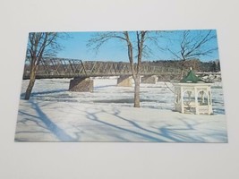 Vintage Postcard The Delaware River Bridge Bucks County Pennsylvania  - £4.66 GBP