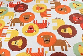[Lion] 1.5M Wide Handmade Cotton Canvas Stripe Fabric (2x1.5M) - $36.66