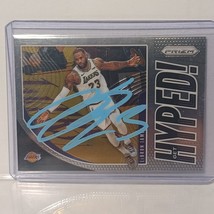 Authenticity Guarantee 
Lebron James Panini Prizm hand signed Autograph Card ... - £263.62 GBP