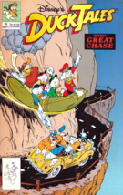 Disney&#39;s Duck Tales &quot;The Great Chase&quot; Sept. 1991 #16 Comic W.D. Publications VTG - £7.03 GBP