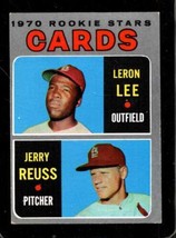1970 Topps #96 Leron LEE/JERRY Reuss Vg+ (Rc) Cardinals *X70260 - £2.69 GBP