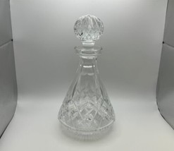 Waterford Crystal LISMORE Roly Poly Decanter with Stopper - £125.80 GBP