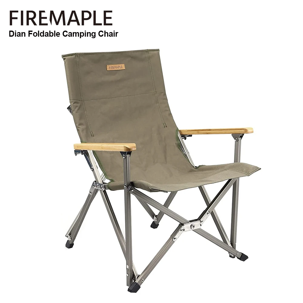 Fire-Maple Large Size Camping Chair Portable Storage Outdoor Foldable Fishing - £192.04 GBP