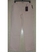 NWT WOMENS Gloria Vanderbilt Amanda LIGHT PINK TAPERED LEG JEANS  SIZE 12 - €28,38 EUR