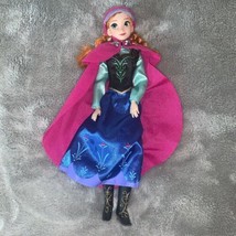 Disney Store Classic Frozen Princess Anna of Arendelle 12&quot; Doll Articulated EUC - £19.98 GBP