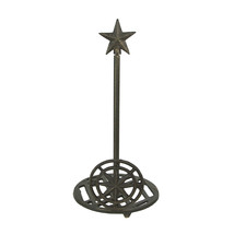 Cast Iron Compass Rose Paper Towel Holder Countertop Nautical Kitchen Decor - £19.70 GBP