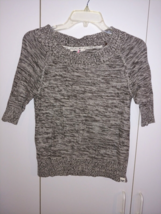 Roxy Wild At Heart Ladies Ss Pullover SWEATER-JR. M-GENTLY WORN-COTTON/ACRYLIC - £6.90 GBP