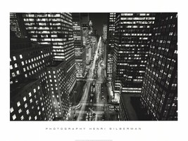 Henri Silberman Park Ave. At Night, 2000 - $44.55