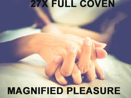 FULL COVEN 100x MAGNIFIED PLEASURE & PERFORMANCE Magick 925 LED BY 98 Witch image 2