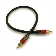 1.5Ft 1 Wire Rca Premium Digital Audio Subwoofer/Video Cable In Wall - $24.99