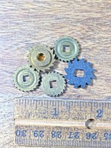 Assorted Lot Of Old Clock Movement Click Wheels (Lot Of 5) (KD1994) - $8.99