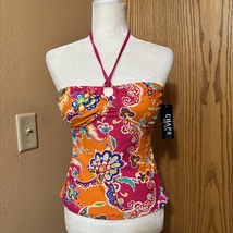 Ladies Chaps wear as  Bandini or Halter Style Tankini size 6 NWT - $24.00